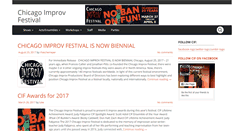 Desktop Screenshot of chicagoimprovfestival.org